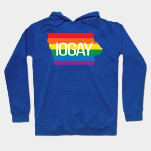 Iowa Gay = IoGay! Hoodie